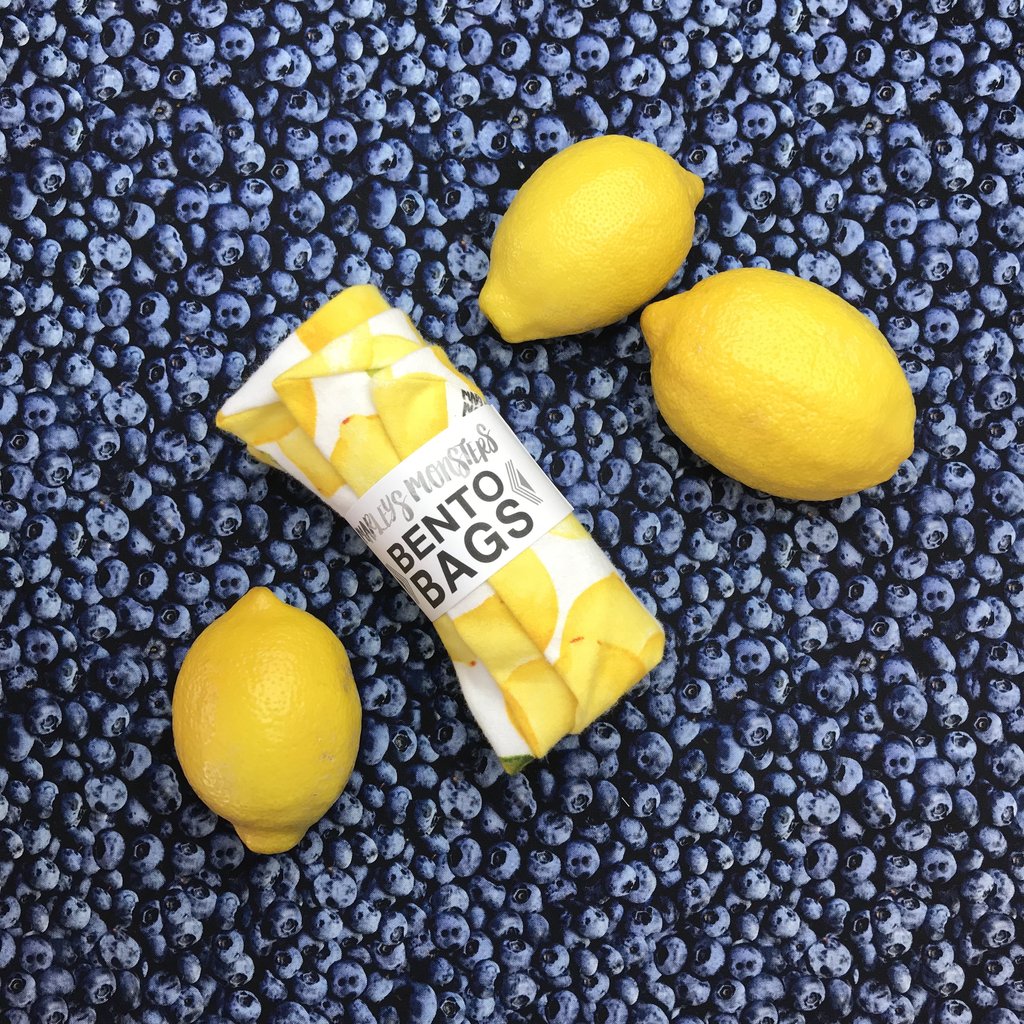 Bento Bags: Vintage Lemon