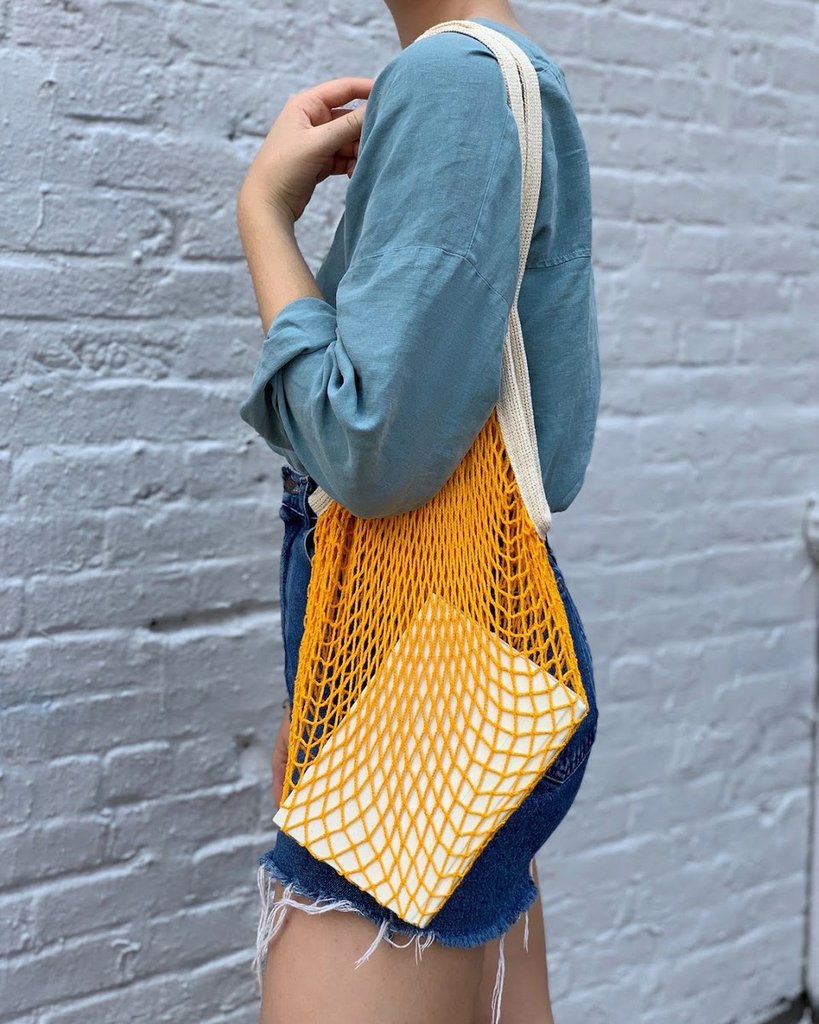 French Market Tote - Tangerine