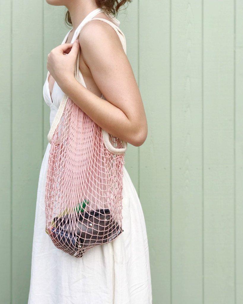 French Market Tote - Pink
